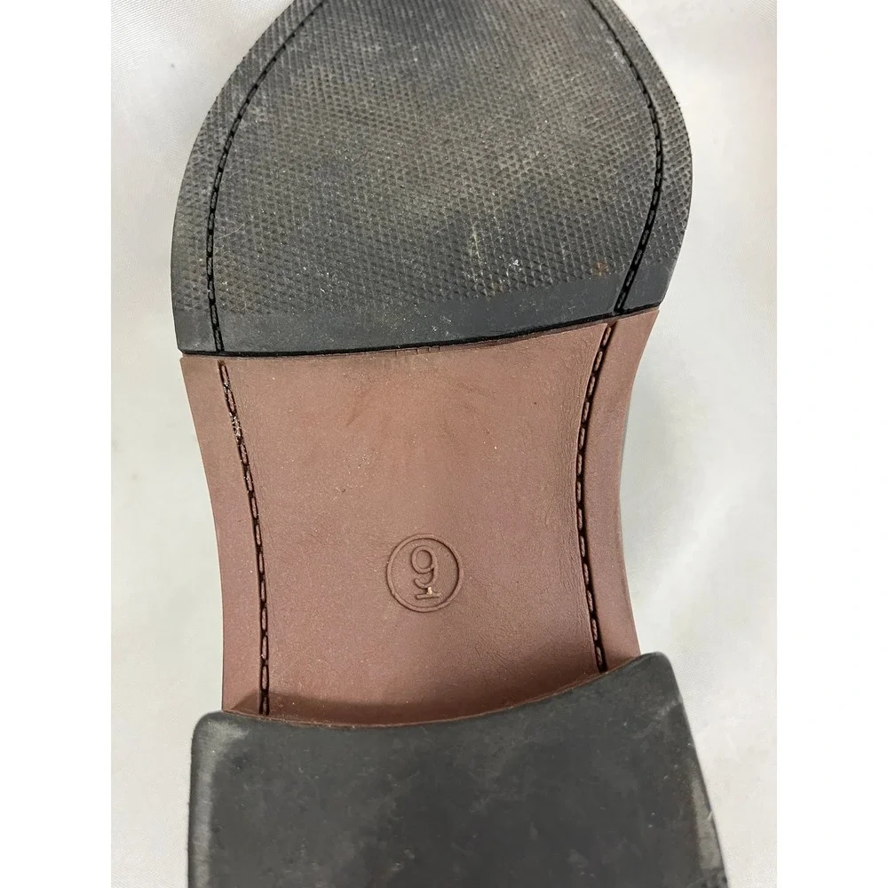 Goodfellow & Co Mens Black Memory Foam Derby Shoes Size 9 Dress Shoes Business
